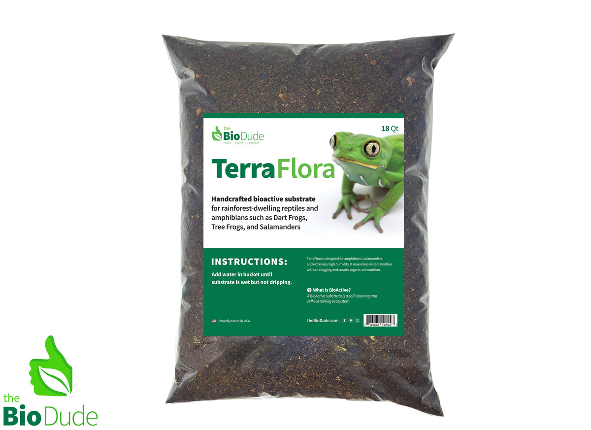 The Bio Dude Terra Flora Bioactive Substrate — 18 qt