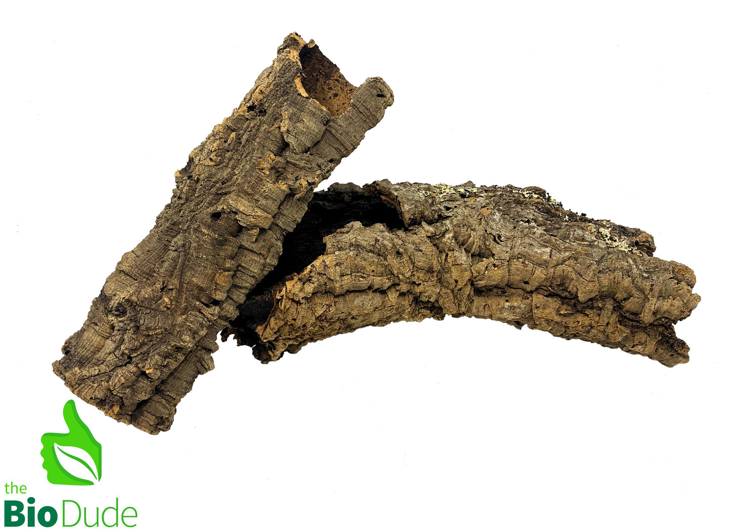 Cork Bark Tubes for Orchids, Frogs, Lizards & Snakes
