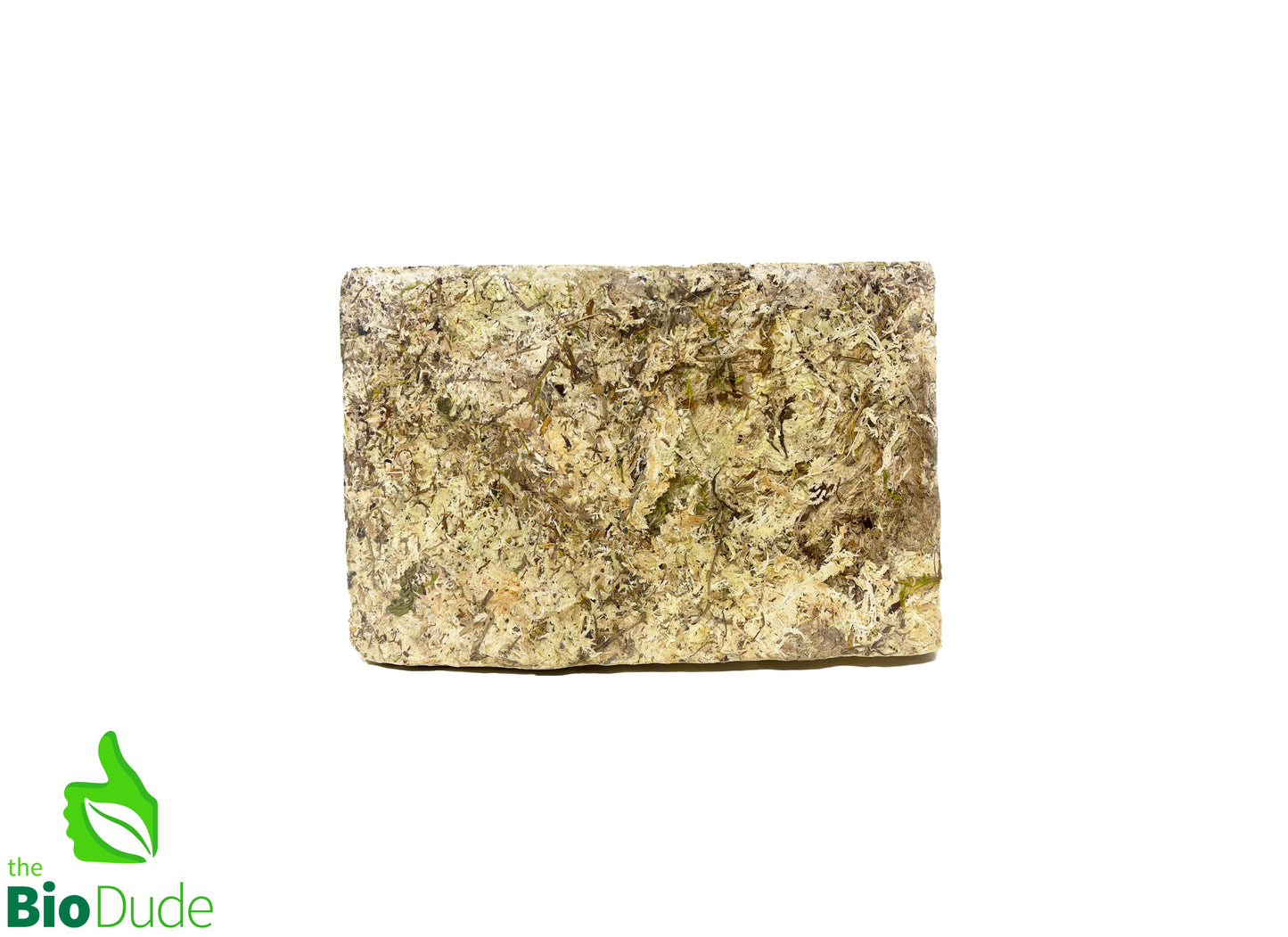 The Bio Dude Compressed Sphagnum Moss Brick — 150 g