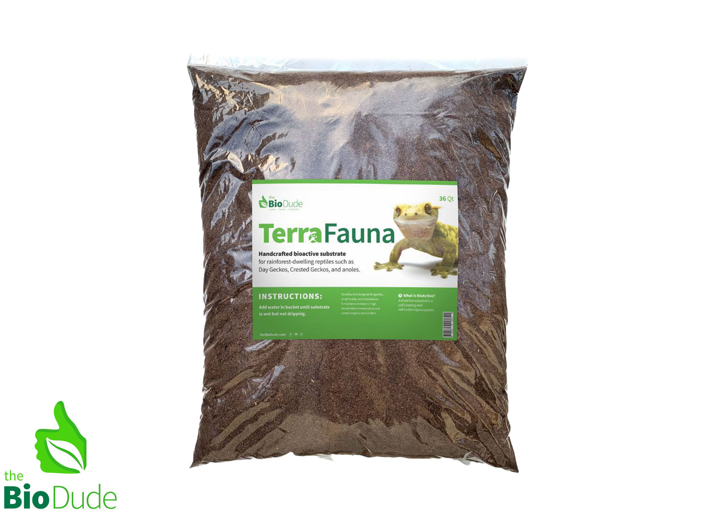 The Bio Dude Terra Fauna Bioactive Substrate — 36 qt