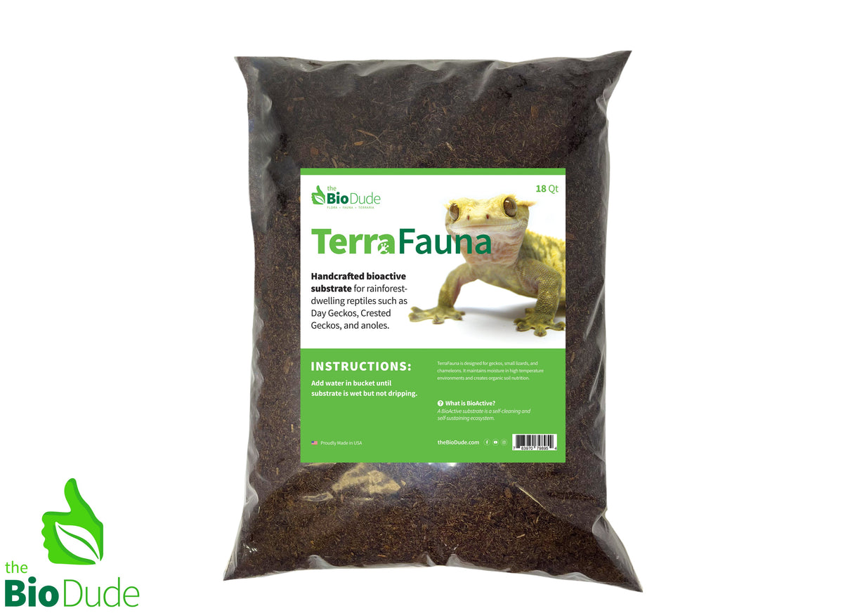 The Bio Dude Terra Fauna Bioactive Substrate — 18 qt