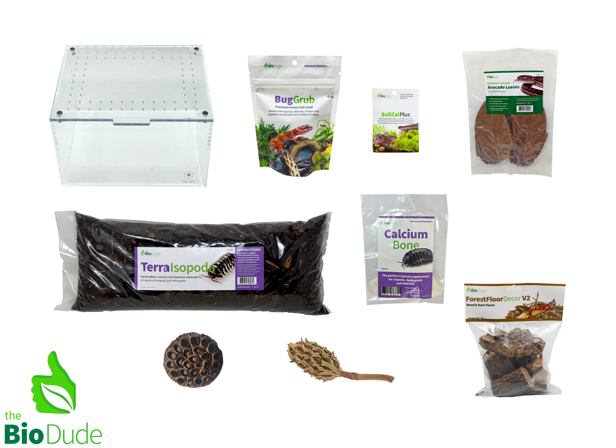 Premium Isopod Enclosure Kit — Medium